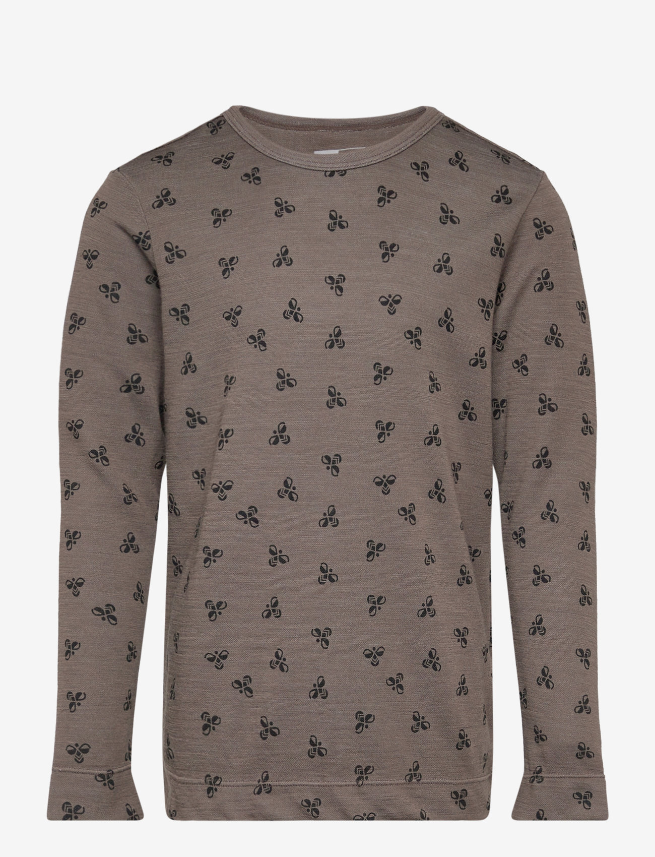 Hummel - hmlVILMO T-SHIRT LS - major brown - 0