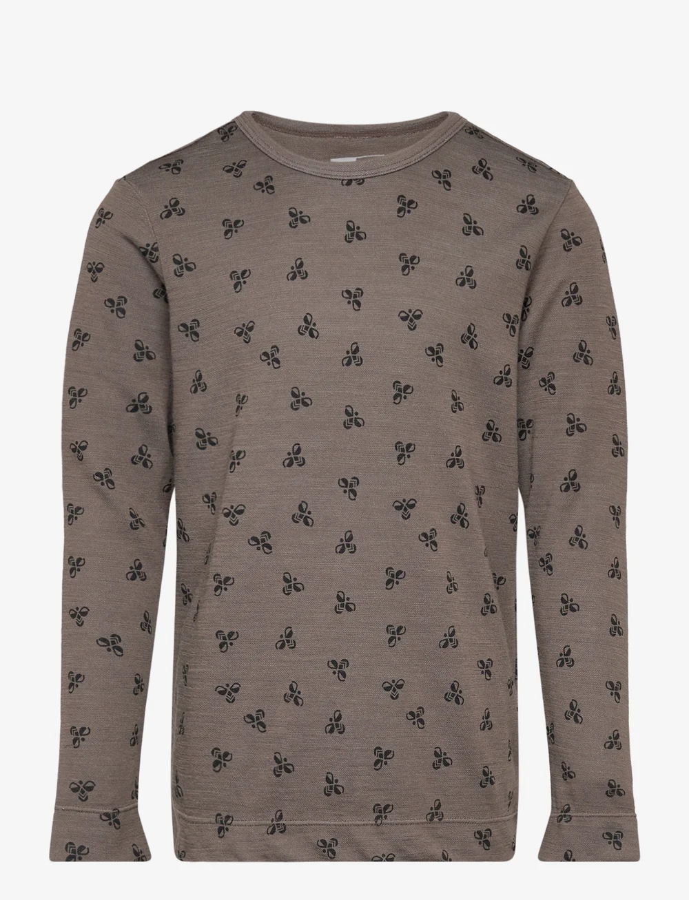 Hummel - hmlVILMO T-SHIRT L/S - long-sleeved t-shirts - major brown - 0