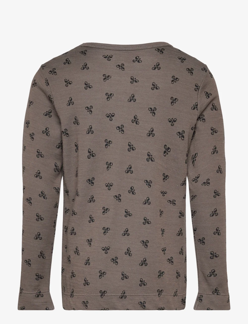 Hummel - hmlVILMO T-SHIRT L/S - long-sleeved t-shirts - major brown - 1