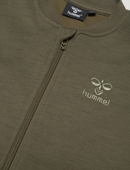 Hummel - hmlWULBATO ZIP JACKET - sweatshirts - olive night - 4