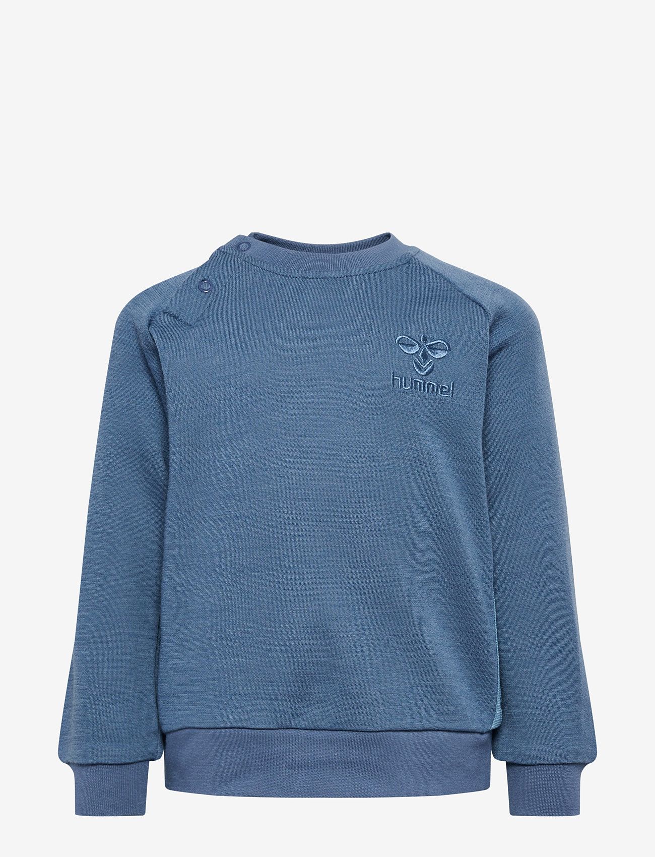 Hummel - hmlWULBATO SWEATSHIRT - höstkläder - bering sea - 0