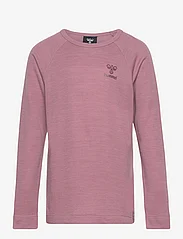 Hummel - hmlWINGO T-SHIRT L/S - langærmede t-shirts - nostalgia rose - 0