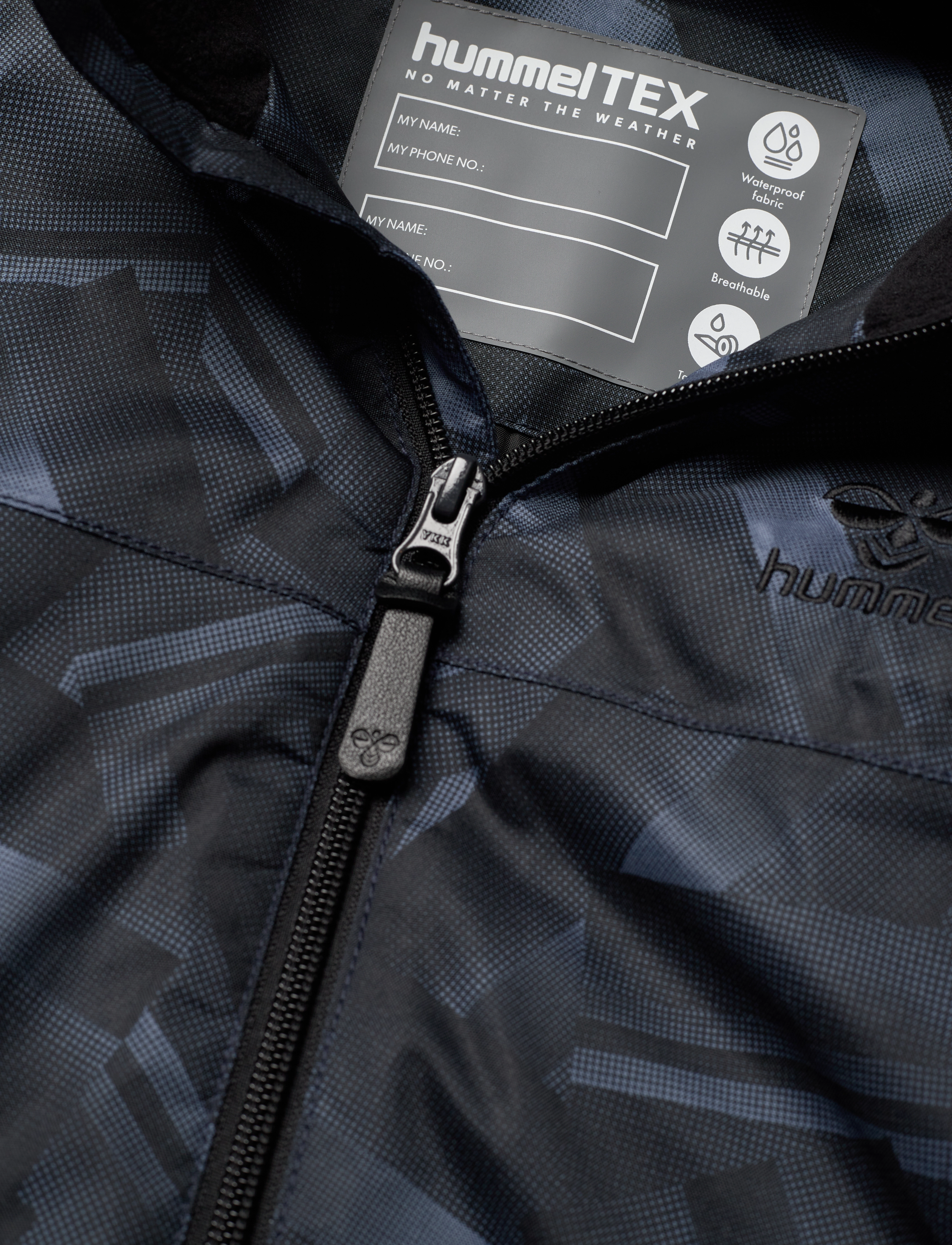 Hummel - hmlLOGAN TEX JACKET - rain coats - bering sea - 2