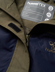Hummel - hmlMONSUN TEX SHELL JACKET - shell & rain jackets - olive night - 2