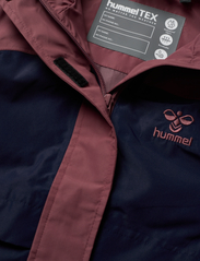 Hummel - hmlMONSUN TEX SHELL JACKET - shell & rain jackets - rose brown - 2