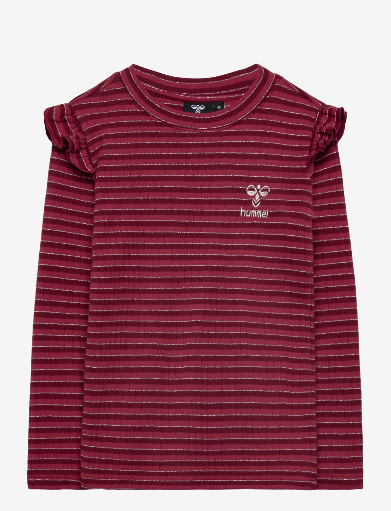 Hummel - hmlMERLE T-SHIRT L/S - langærmede t-shirts - cordovan - 0