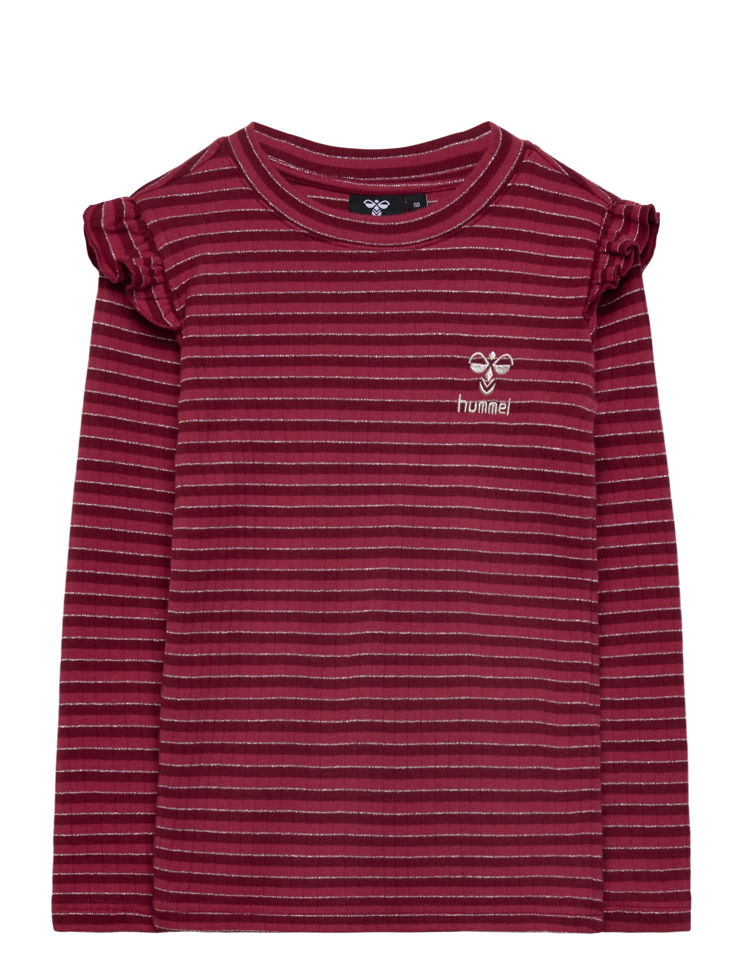Hummel hmlMERLE T-SHIRT L/S - Riided - CORDOVAN / burgundy
