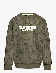 Hummel - hmlEQUALITY SWEATSHIRT - sweatshirts - olive night - 0
