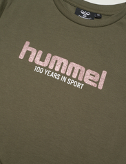 Hummel - hmlFREYA DRESS L/S - pikkade varrukatega vabaaja kleidid - olive night - 2