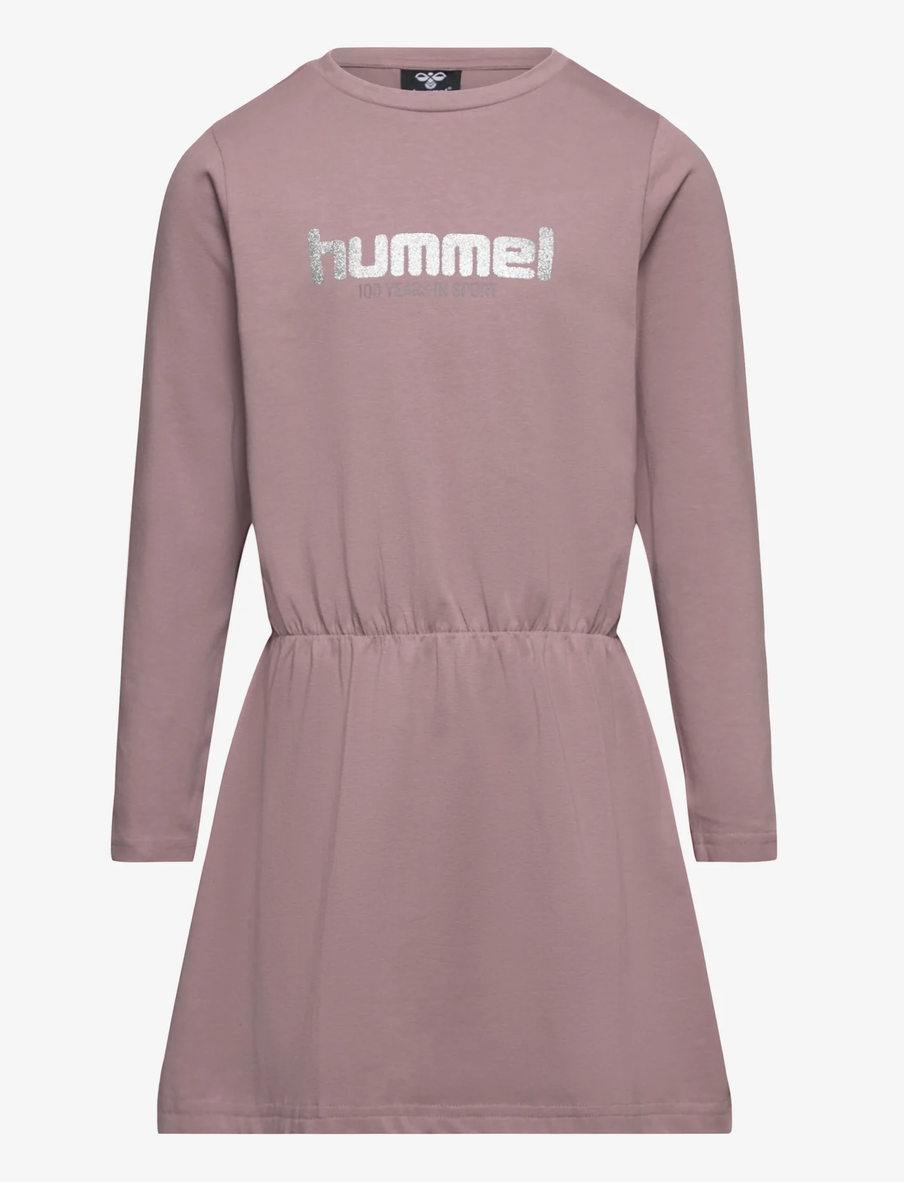 Hummel - hmlFREYA DRESS L/S - pikkade varrukatega vabaaja kleidid - quail - 0