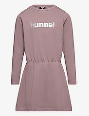 Hummel - hmlFREYA DRESS L/S - laisvalaikio suknelės ilgomis rankovėmis - quail - 0
