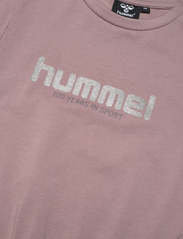 Hummel - hmlFREYA DRESS L/S - pikkade varrukatega vabaaja kleidid - quail - 2