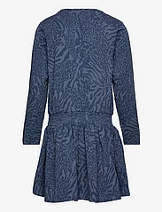 Hummel - hmlWILD DRESS L/S - long-sleeved casual dresses - dark denim - 1