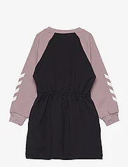 Hummel - hmlHALEY DRESS L/S - pikkade varrukatega vabaaja kleidid - black - 1