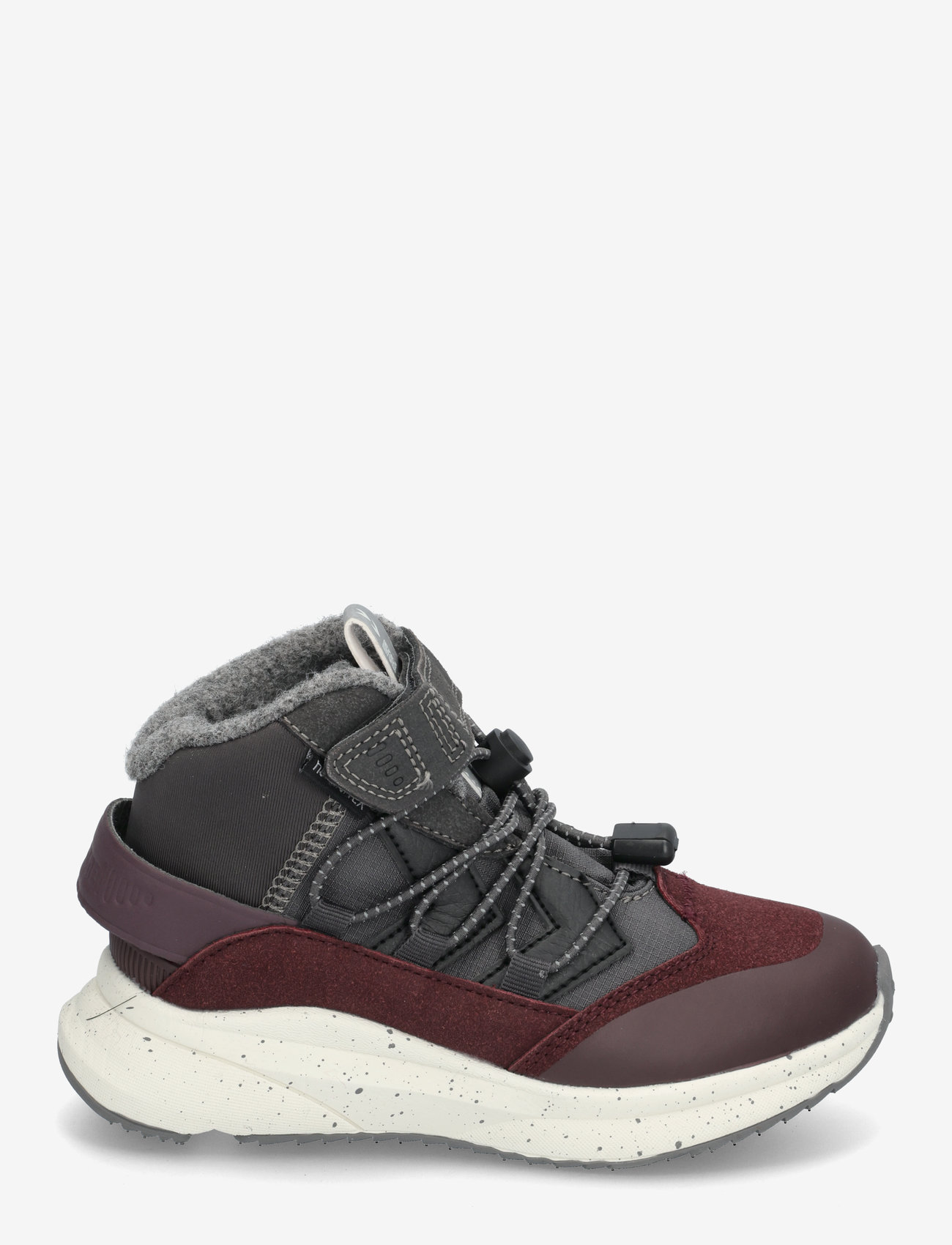 Hummel - REACH CONQUER MID TEX JR - höga sneakers - obsidian - 1