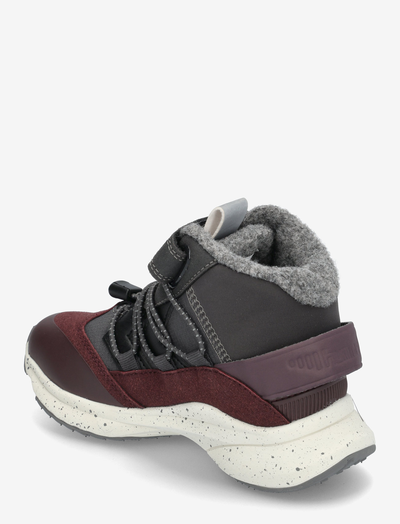 Hummel - REACH CONQUER MID TEX JR - höga sneakers - obsidian - 2