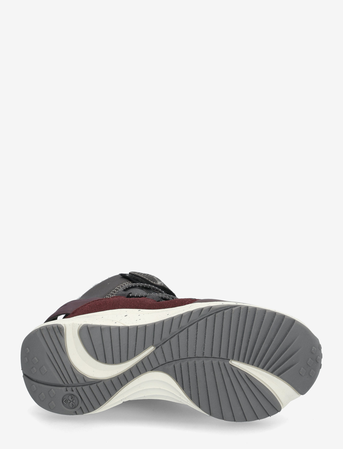 Hummel - REACH CONQUER MID TEX JR - höga sneakers - obsidian - 4