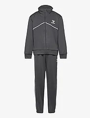 Hummel - hmlLUBAGO TRACKSUIT - tracksuits - asphalt - 0