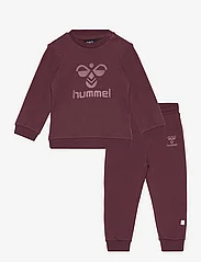 Hummel - hmlARINE CREWSUIT - joggedresser - catawba grape - 0