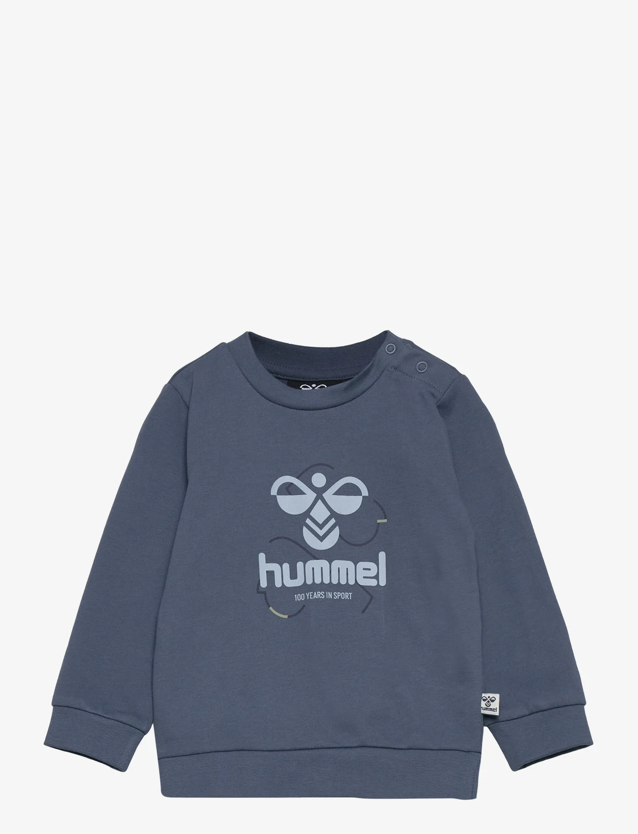 Hummel - hmlCITRUS SWEATSHIRT - sweatshirts & hættetrøjer - bering sea - 0