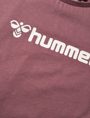 Hummel - hmlNOVA SHORTS SET - sets with short-sleeved t-shirt - rose brown - 4