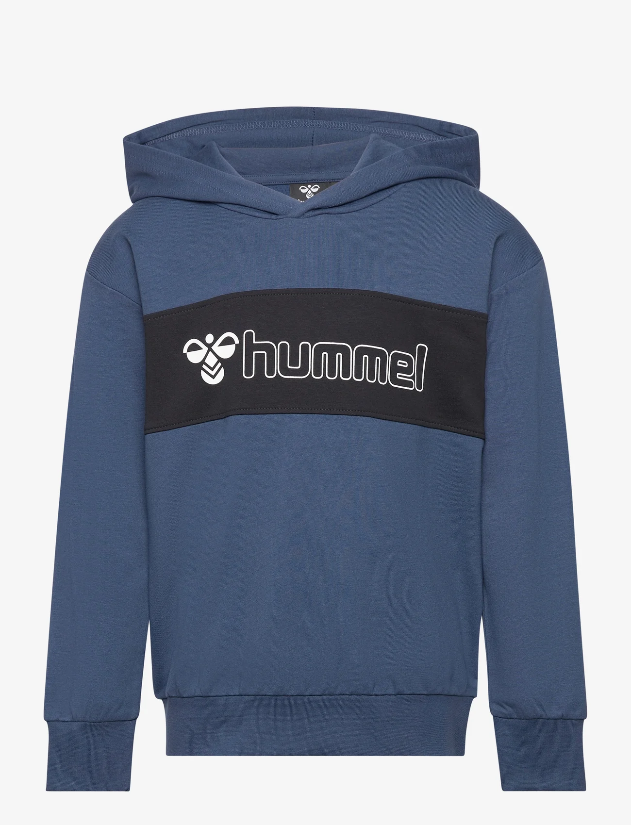 Hummel - hmlATLAS HOODIE - sweatshirts & hoodies - dark denim - 0