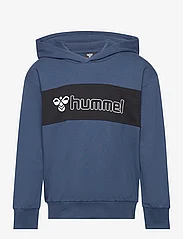Hummel - hmlATLAS HOODIE - sweatshirts & hættetrøjer - dark denim - 0
