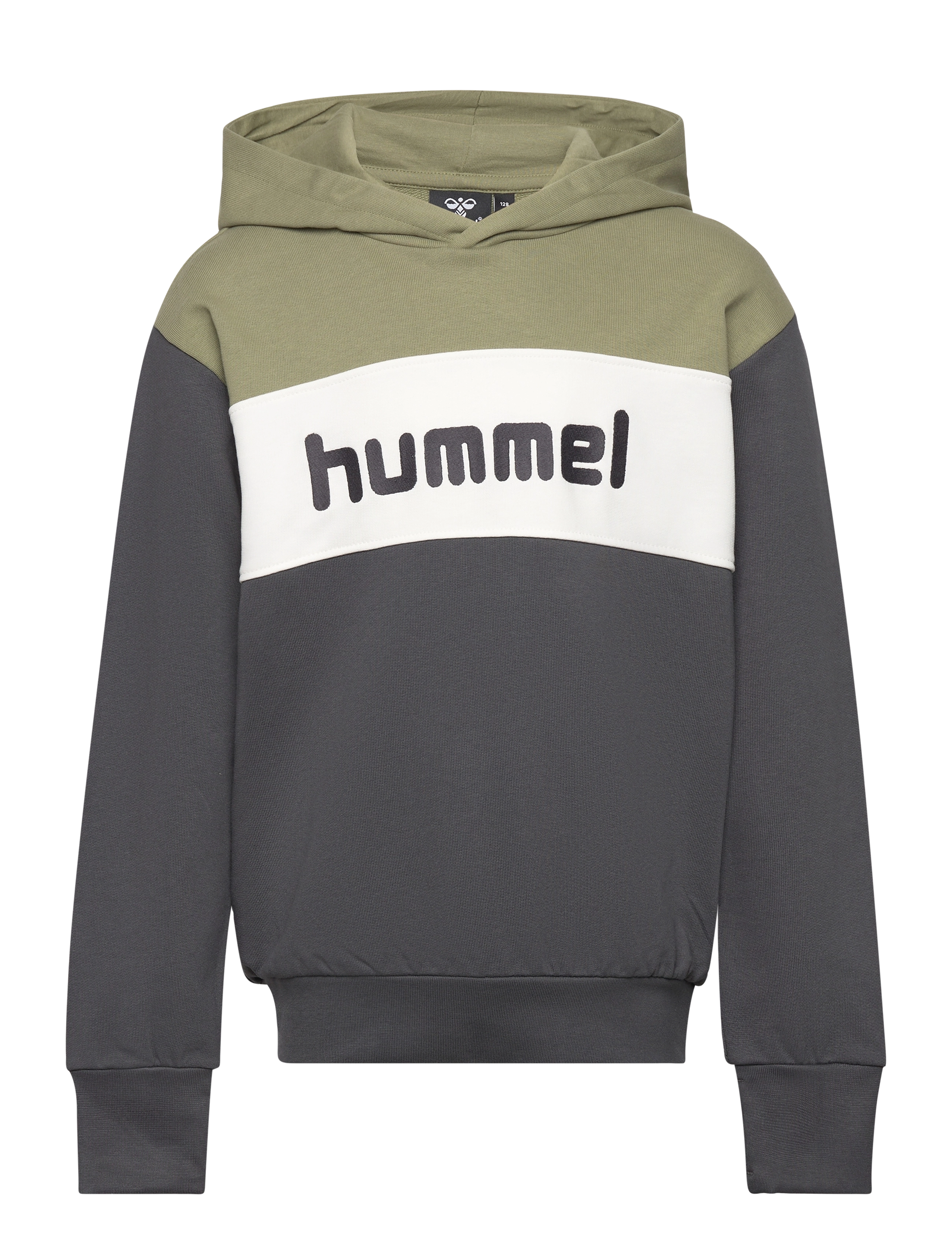 hmlMORTEN HOODIE - OIL GREEN