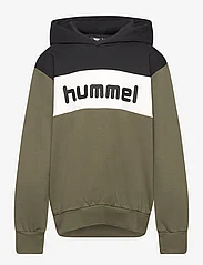 Hummel - hmlMORTEN HOODIE - sweatshirts & hættetrøjer - olive night - 0