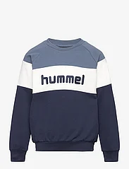 Hummel - hmlCLAES SWEATSHIRT - sweatshirts & hættetrøjer - bering sea - 0