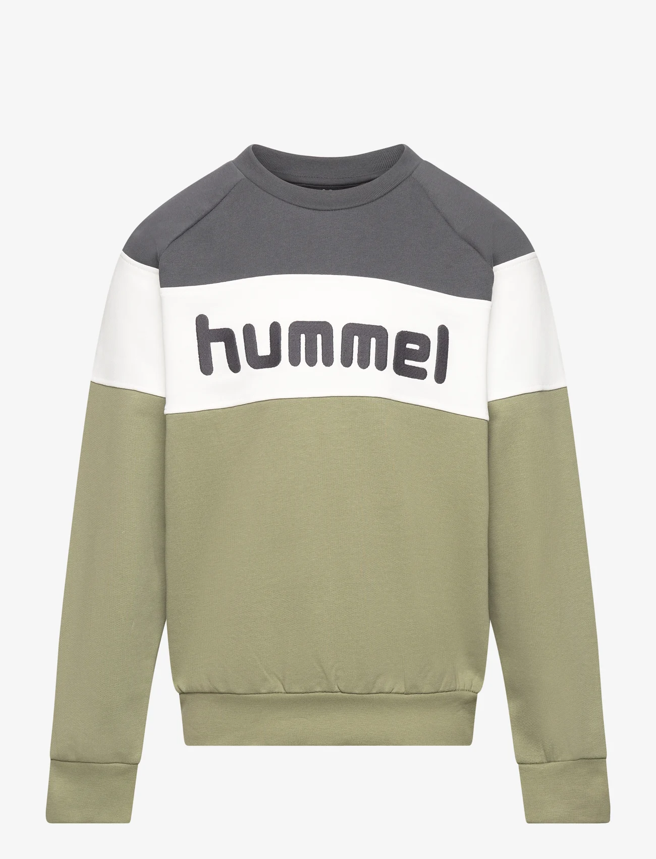 Hummel - hmlCLAES SWEATSHIRT - sweatshirts - oil green - 0