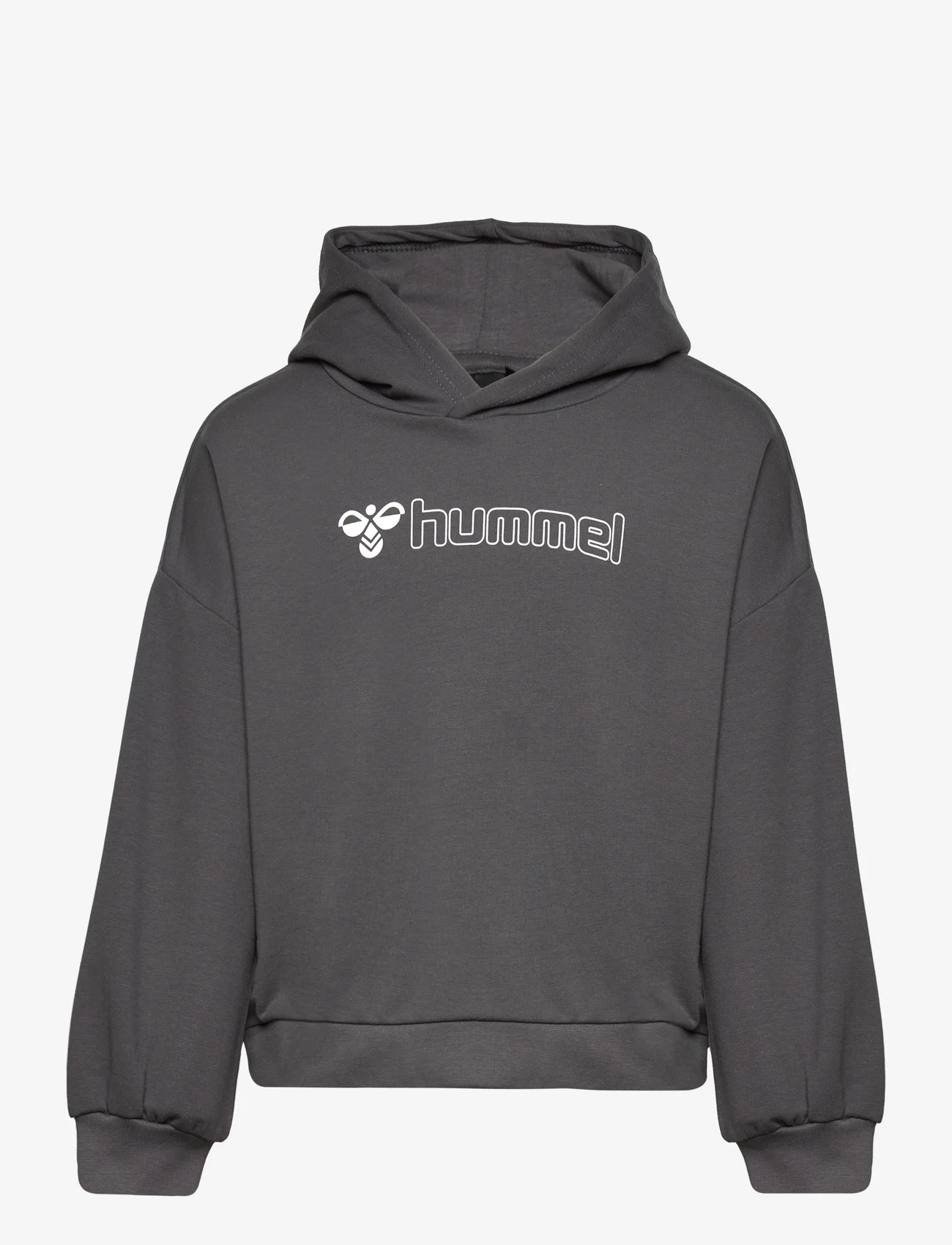 Hummel - hmlOCTOVA HOODIE - sweatshirts & hættetrøjer - asphalt - 0