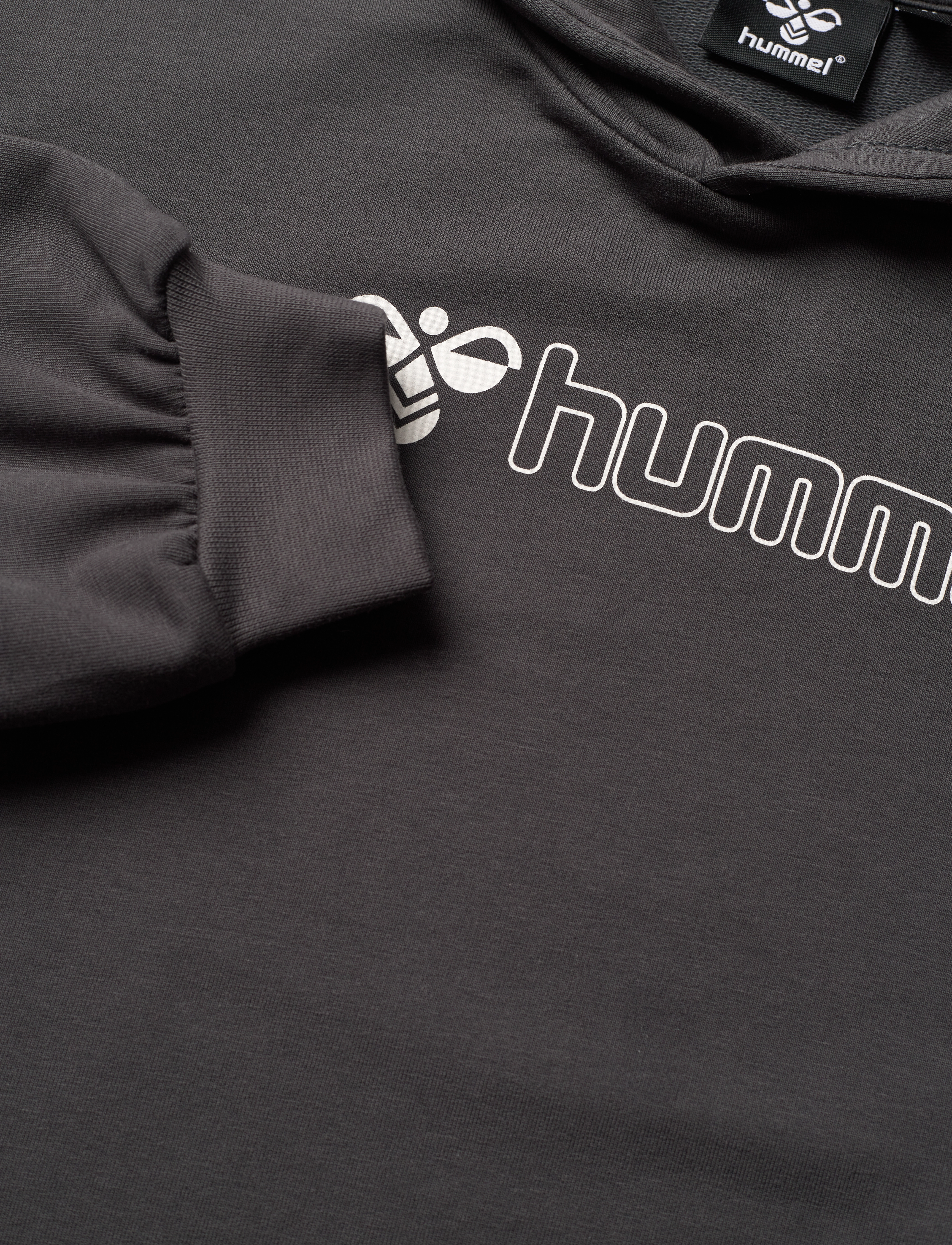 Hummel - hmlOCTOVA HOODIE - sweatshirts & hættetrøjer - asphalt - 4