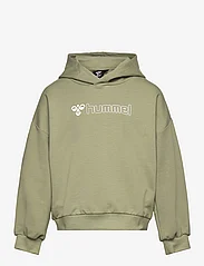 Hummel - hmlOCTOVA HOODIE - sweatshirts & hættetrøjer - oil green - 0