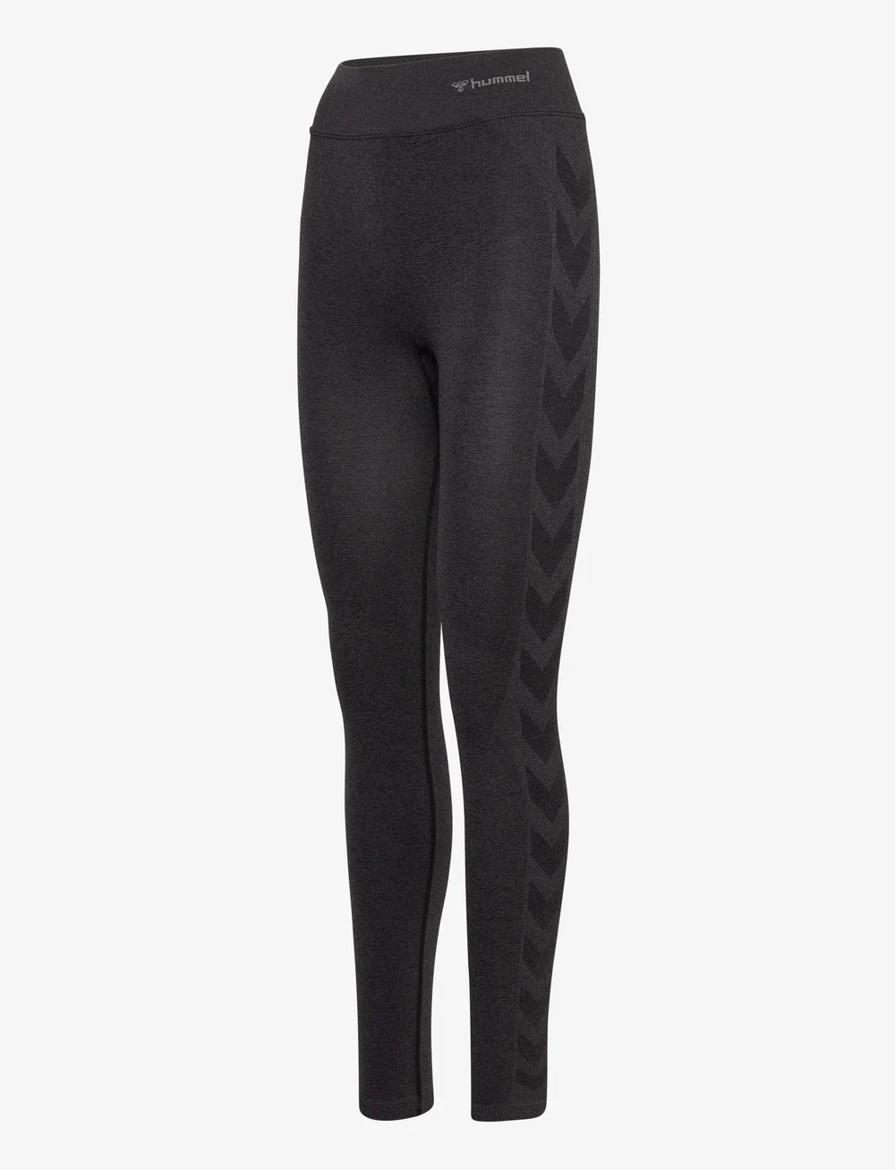 Hummel - hmlCI SEAMLESS MW SCRUNCH TIGHT - trainingstights - black melange - 2