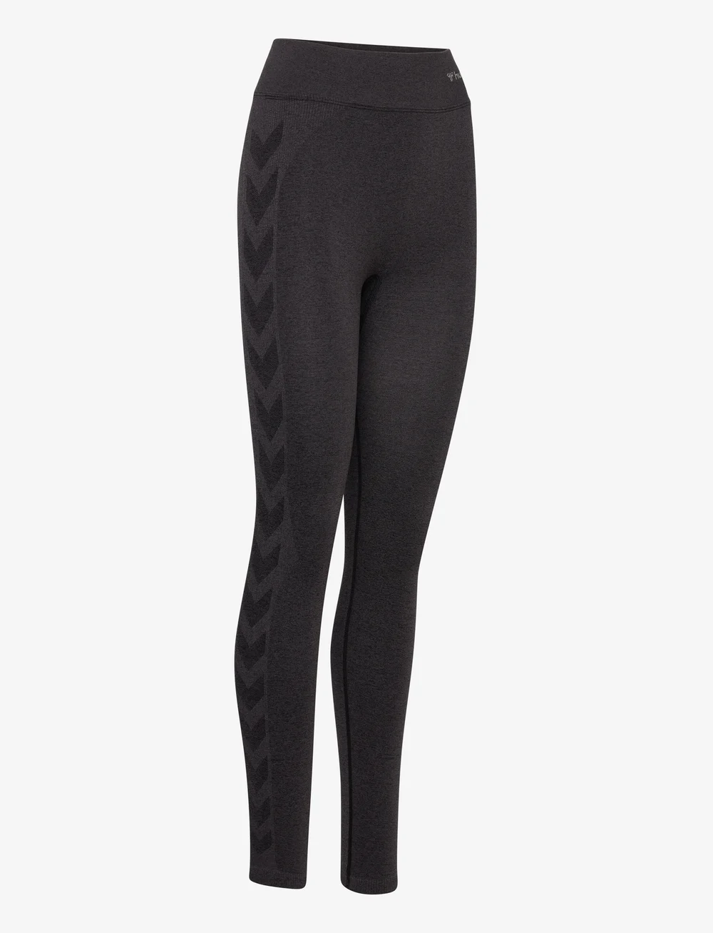 Hummel - hmlCI SEAMLESS MW SCRUNCH TIGHT - trainingstights - black melange - 3