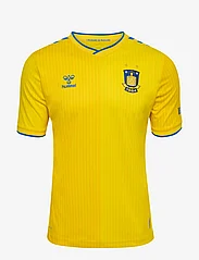 Hummel - BIF 23/24 HOME JERSEY S/S - clothes - cyber yellow - 0