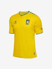Hummel - BIF 23/24 HOME JERSEY S/S - koszulki piłkarskie - cyber yellow - 2