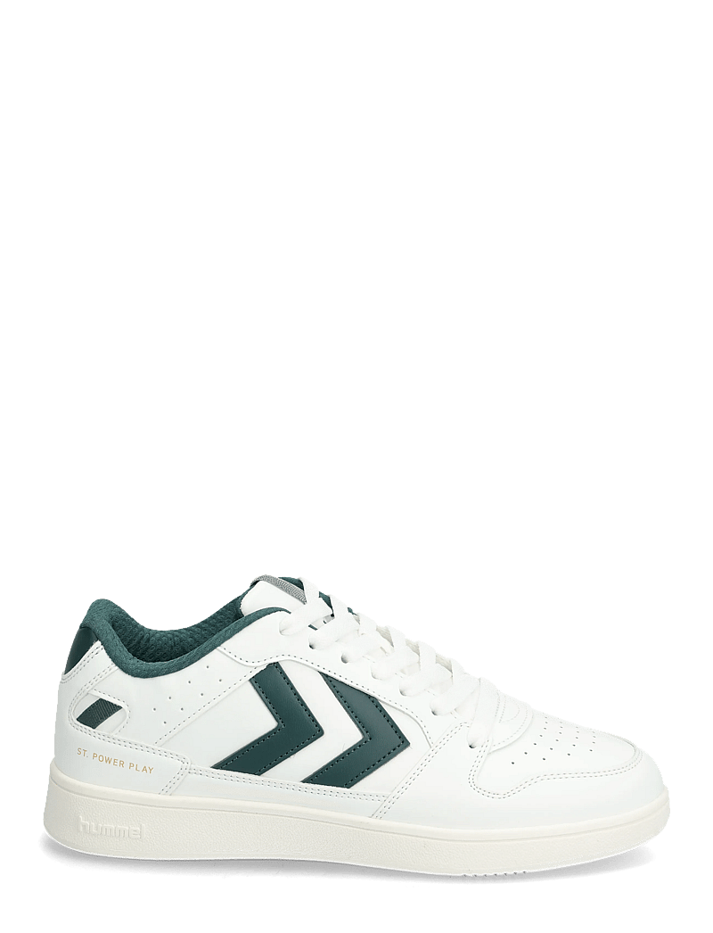 Hummel - ST. POWER PLAY - niedriger schnitt - white/green - 1