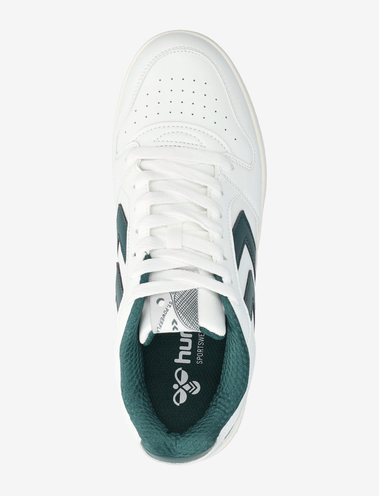 Hummel - ST. POWER PLAY - lave sneakers - white/green - 3
