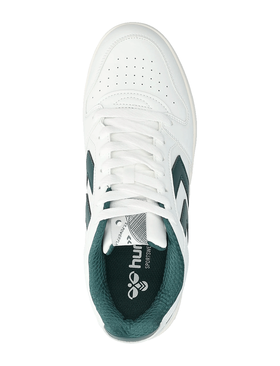 Hummel - ST. POWER PLAY - niedrige sneakers - white/green - 3