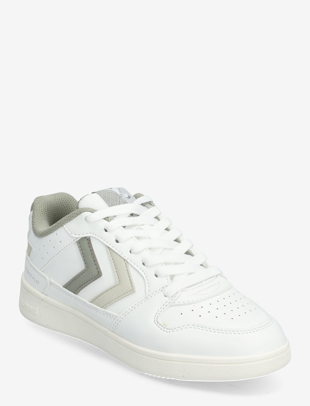 Hummel - ST. POWER PLAY WMNS - low top sneakers - white/seagrass/bone white - 0