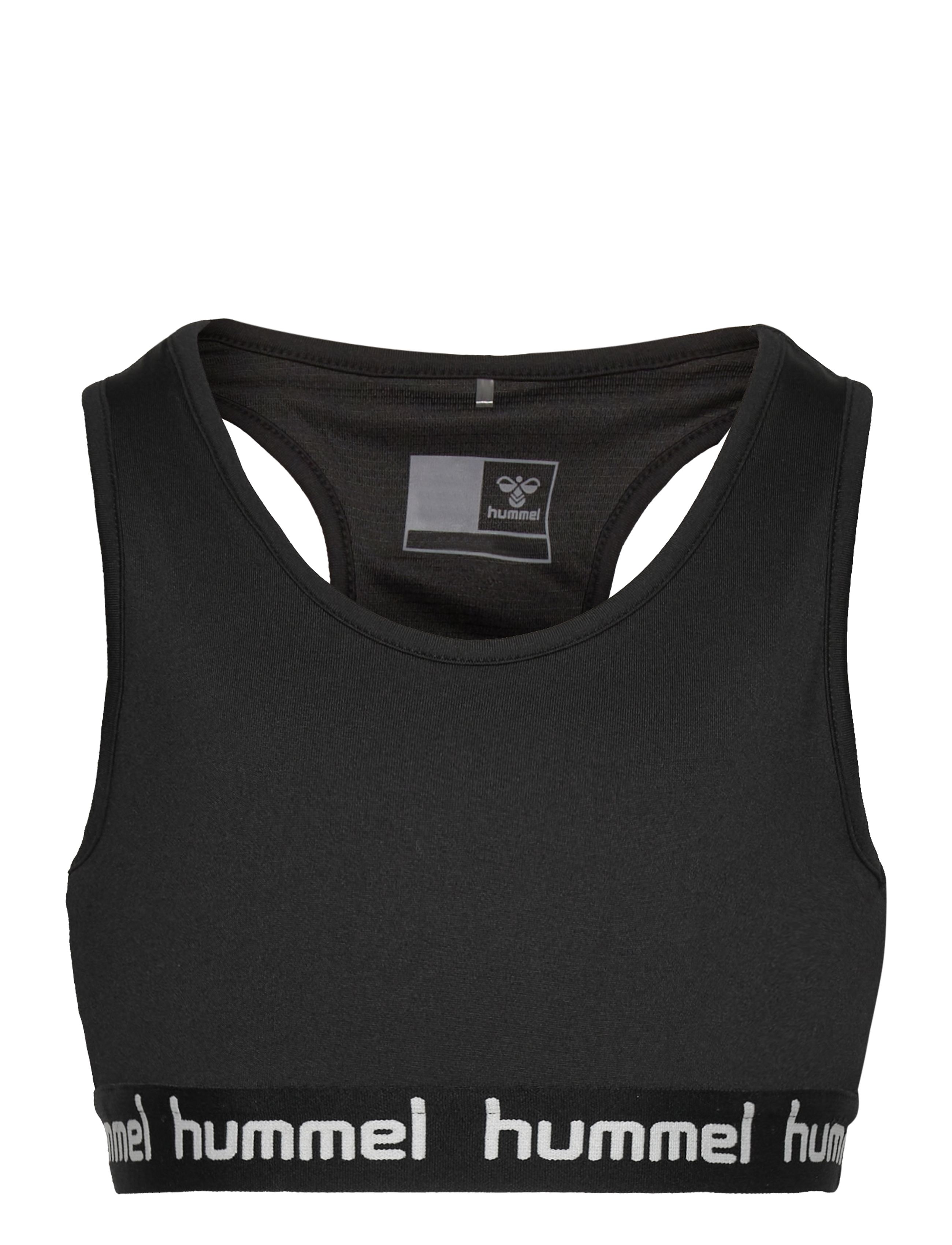 Hummel Hmlmimmi Sports Top, Børn, Racerback Sports-BH, Sort, Str: 110