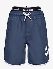 Hummel - hmlSWELL BOARD SHORTS - sportiniai šortai - dark denim - 0