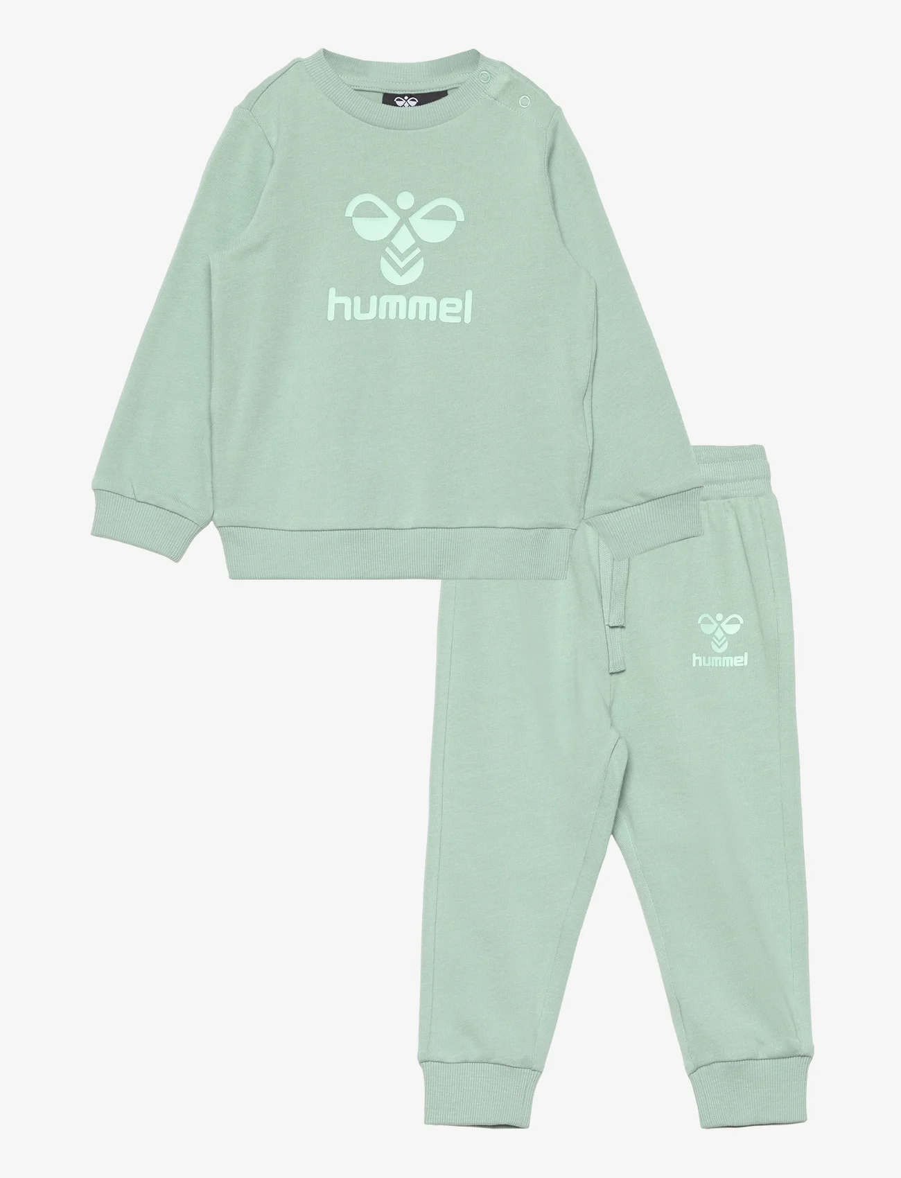 Hummel - hmlARINE CREWSUIT - sweatsuits - blue surf - 0