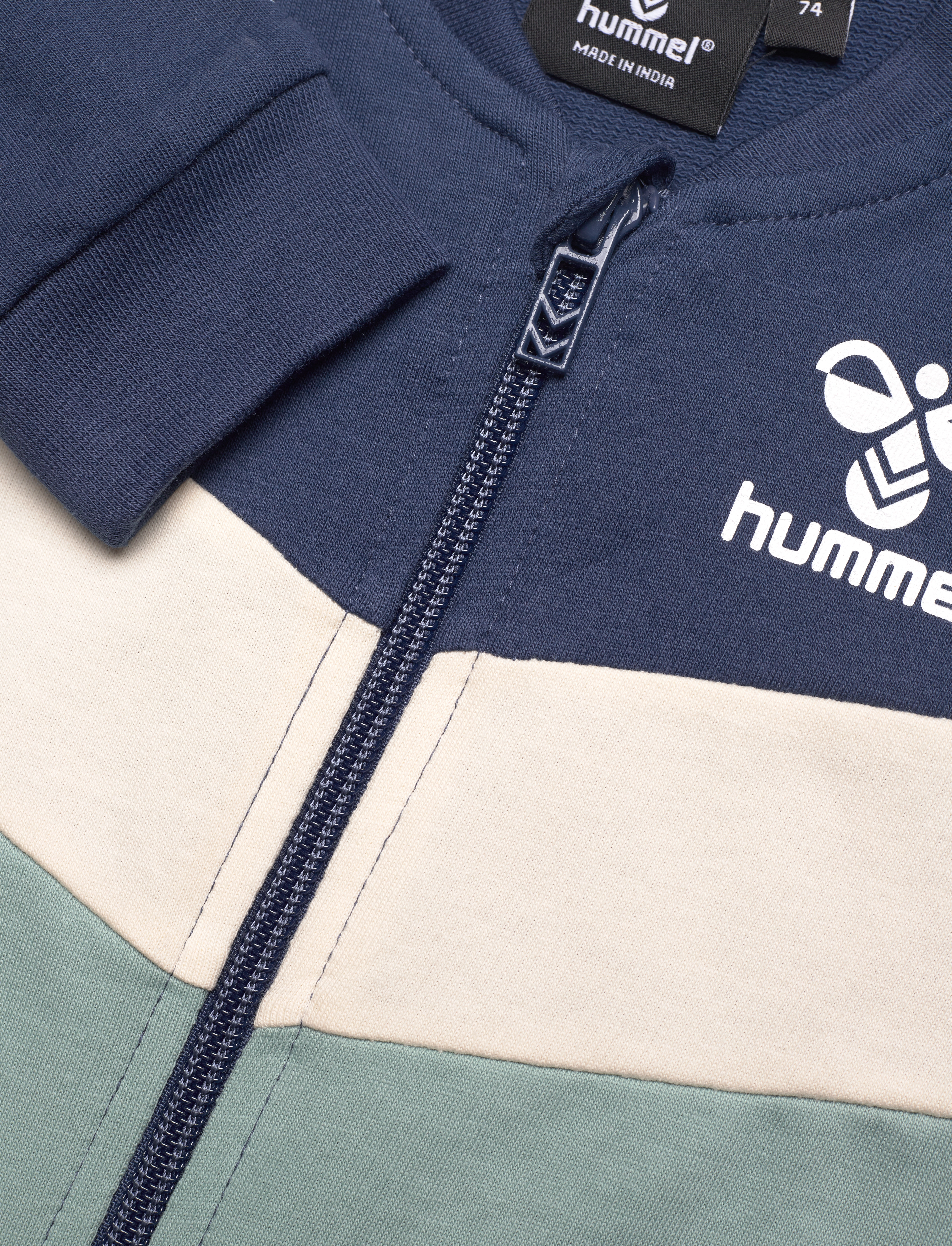 Hummel - hmlSKYLAN ZIP JACKET - dark denim - 2