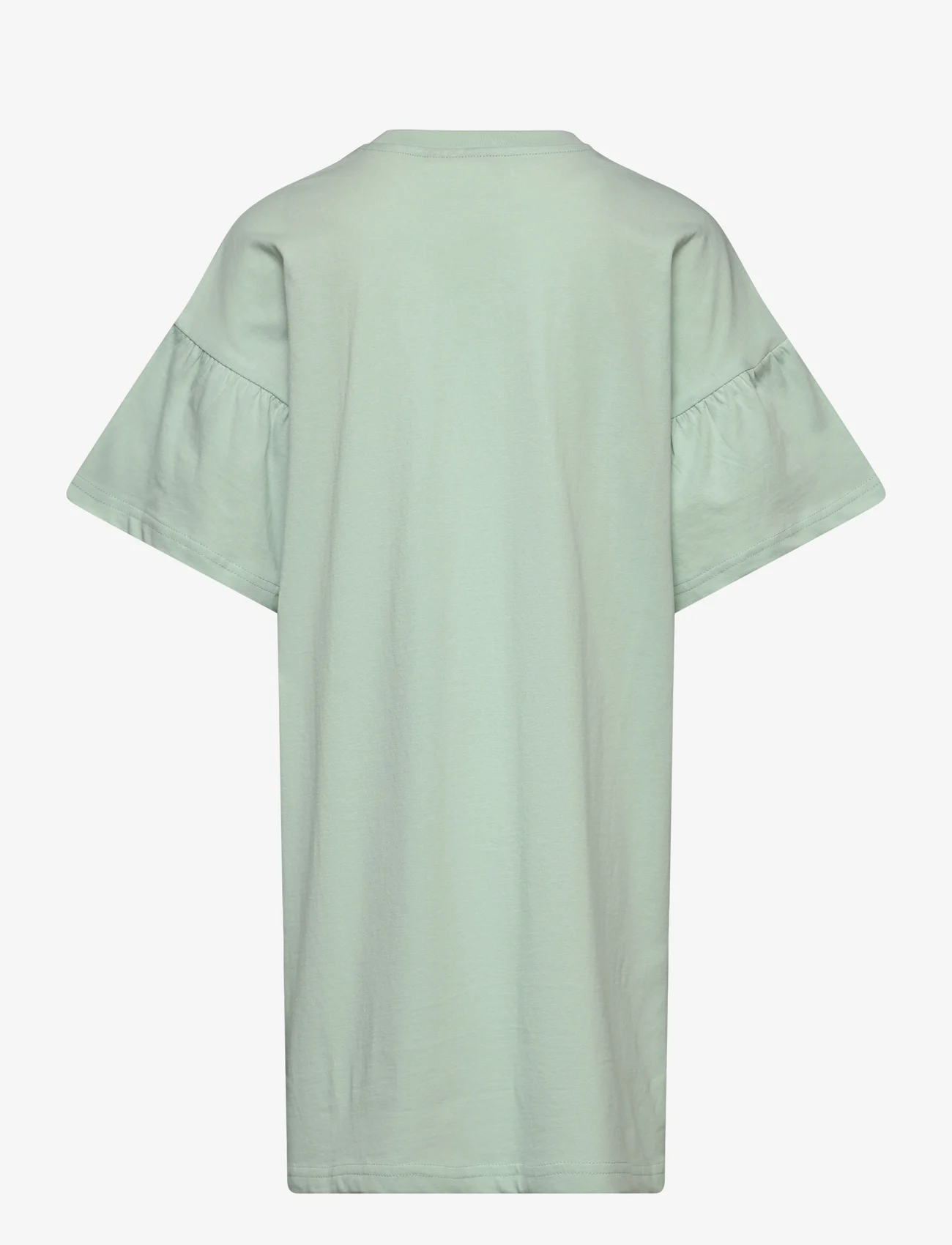 Hummel - hmlFLOWI DRESS S/S - short-sleeved casual dresses - surf spray - 1