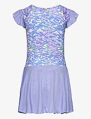 Hummel - hmlSTINNE GYMSUIT - short-sleeved casual dresses - hydrangea - 2