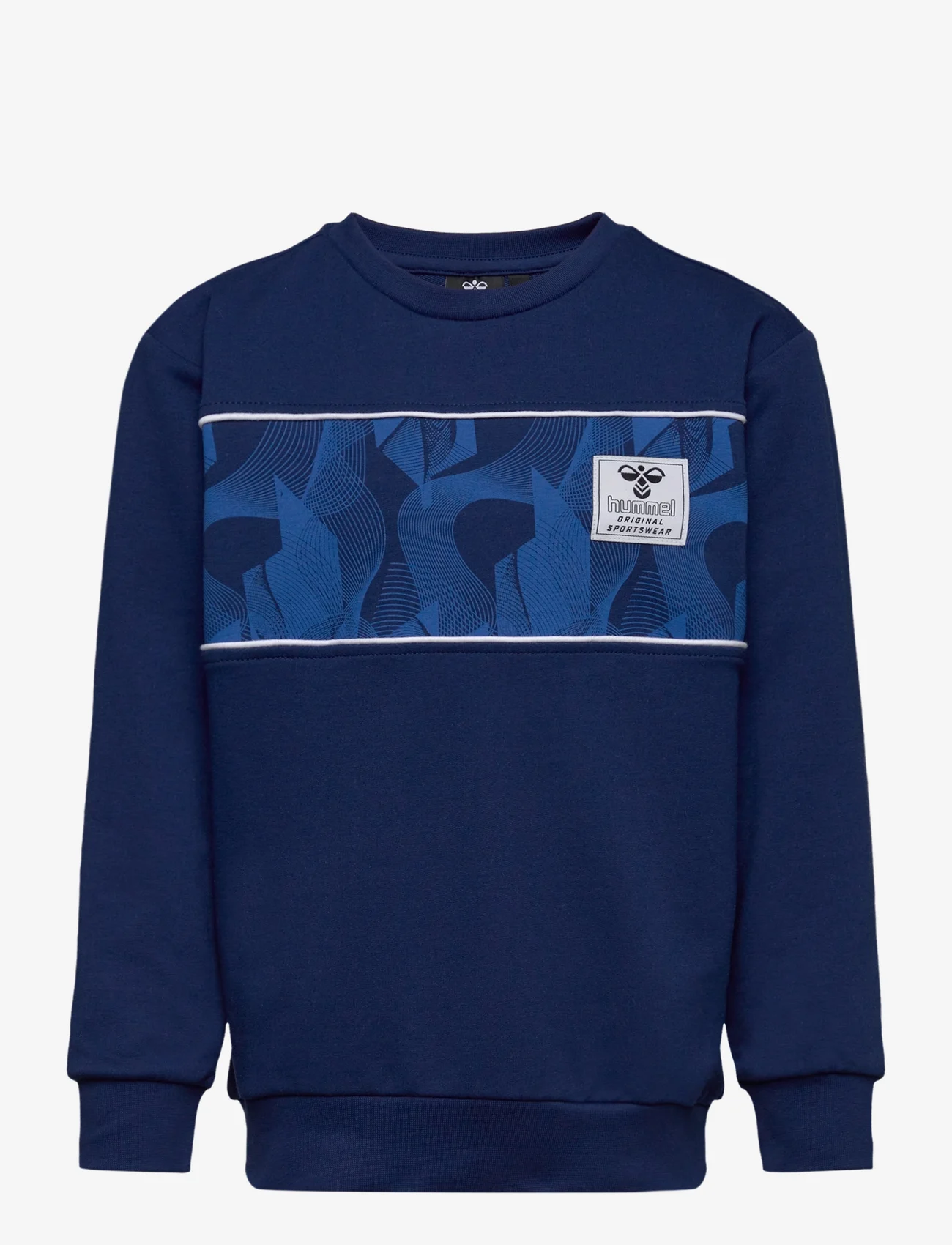 Hummel - hmlELON SWEATSHIRT - sweatshirts & hættetrøjer - estate blue - 0