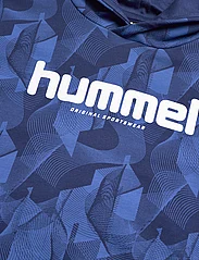 Hummel - hmlELON HOODIE - hettegensere - estate blue - 6